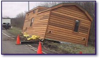 Log Cabin on Bank